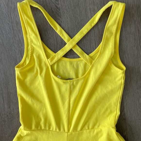 Yellow H&M Skater dress - Picture 3 of 4